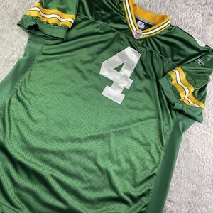 Vintage Green Bay Packers Brett Favre Jersey Size 56 Reebok NFL On Field Stitch